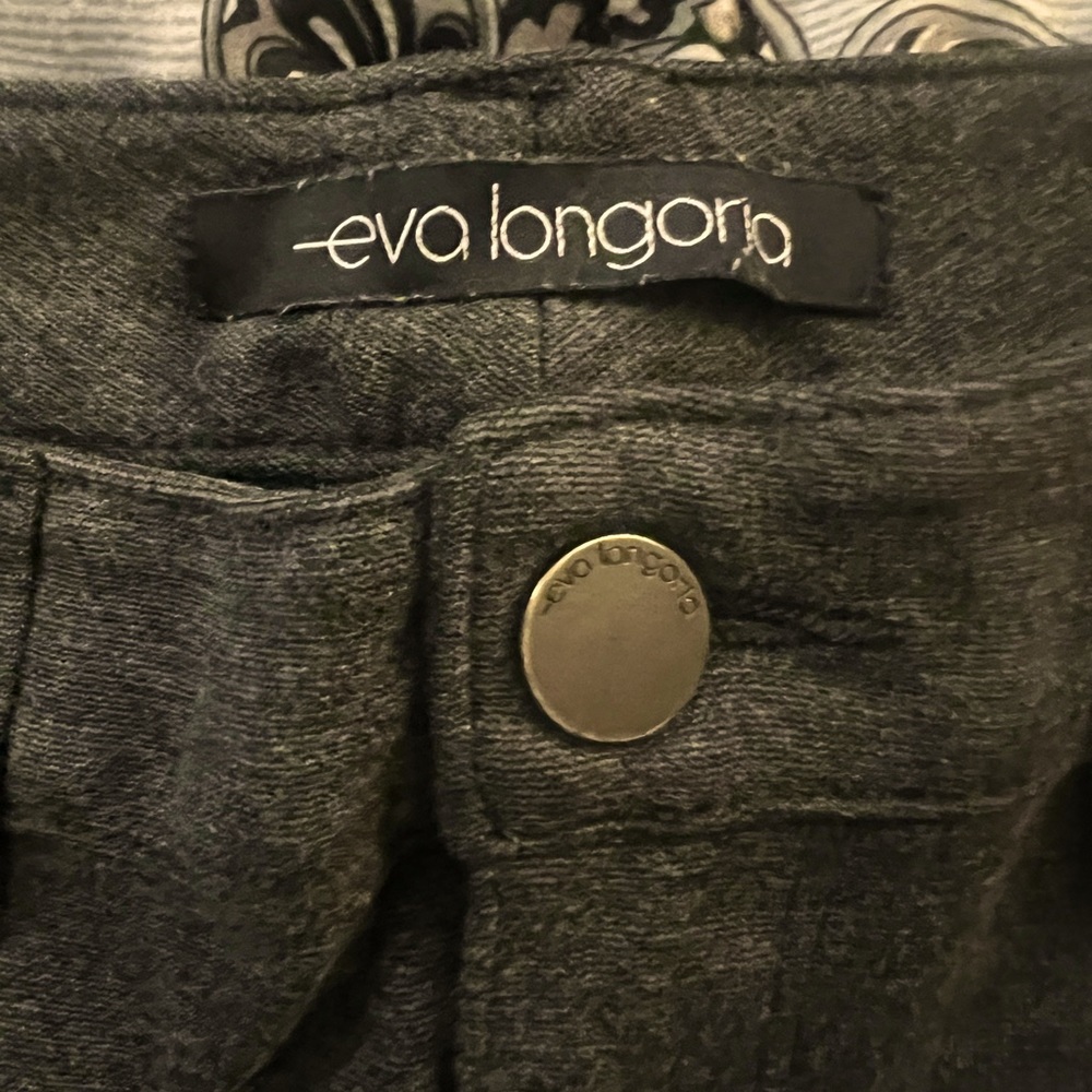 Size 12 New York Power Sculpt Eva Longoria grey leggings